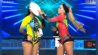 Alejandra Baigorria y Onelia Molina tuvieron un picante encuentro en 'EEG'. Foto: captura de América TV