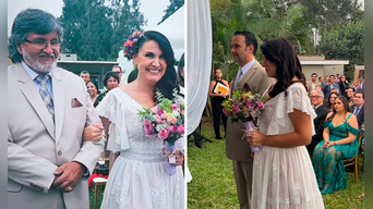 Patricia Portocarrero agradeció a cada uno de los presentes en su boda. Foto: composición LR/capturas de Instagram/@PatriciaPortocarrero