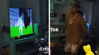 Ozuna protagonizó curioso video que se volvió viral en las redes sociales. Foto: TikTok Ozuna