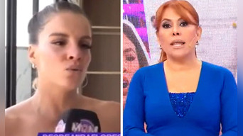 Alejandra Baigorria lamentó el accionar de Magaly Medina en su último programa. Foto: captura ATV
