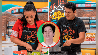 Josi Martínez le deseó lo mejor a los finalistas de 'El gran chef: famosos'. Fotos: composición LR/Facebook/Latina