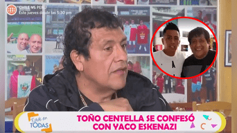 Toño Centella aseguró que Cueva fue clave para aumentar su fama. Foto: captura América TV/Facebook Toño Centella