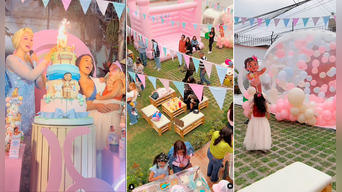 Samahara Lobatón celebró la fiesta de su hija con temática de 'Moana'. Foto:  composición LR/Instagram Samahara Lobatón