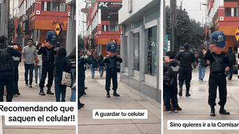 Los usuarios cuestionaron la medida de seguridad difundida por la Municipalidad de La Molina.  Foto: composición Lol/captura de TikTok/@AnnaCastillob