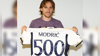 LUka Modric sigue haciendo historia con camiseta del Real Madrid. Foto: Real Madrid