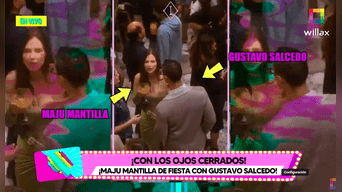 Maju Mantilla y Gustavo Salcedo tuvieron una fiesta de parejas, según Rodrigo González. Foto: captura Willax