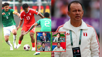 La prensa boliviana aseguró que el problema de la selección peruana es Juan Reynoso. Foto: composición LOL/@FPF/@EFE/captura de pantalla @Fútbolenlacancha