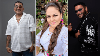 Josimar, Dina Páucar y Willy Rivera cantarán en el Circuito Mágico del Agua. Fotos: Facebook
