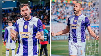Hernán Barcos fue bicampeón junto con Pablo Míguez en Alianza Lima. Foto: composición LOL/Instagram /@PabloMíguez/@HernánBarcos