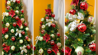 Algunos usuarios le recomendaron que coloque la estrella con el número 27 en la cima del árbol navideño. Foto: composición LOL / capturas de TikTok / @WillianFloresu