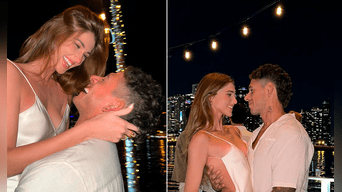 Hugo García y Alessia Rovegno celebran el Año Nuevo con románticas publicaciones. Fotos: Instagram