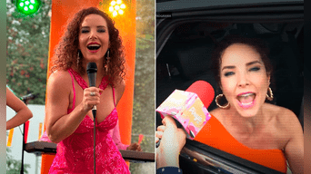 Virna Flores interpreta a Bárbara, una talentosa y muy villana cantante de cumbia que finge ser amiga de Ada.  Fotos: América TV