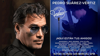 Patricio Suárez-Vértiz espera que el concierto en honor a su hermano sea un éxito. Foto: Facebook Patricio Suárez Vértiz/difusión