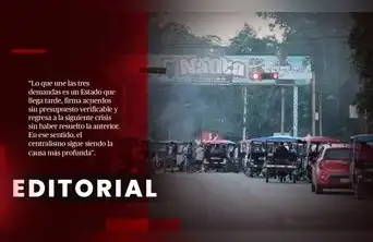Iquitos vuelve a parar porque el Gobierno no cumplió