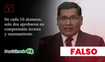Es falso que solo dos de cada 10 alumnos alcanzaron un nivel satisfactorio en lectura y razonamiento en la prueba PISA 2025