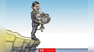 Carlincatura de Carlín satiriza a políticos en fin de año