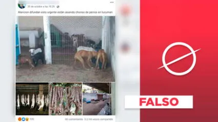 Es falso que estén haciendo “chorizos de perro” en Argentina: fotos no corresponden