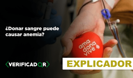 ¿Donar sangre puede causar anemia?
