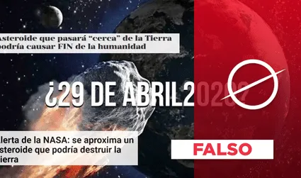 Es falso que asteroide 1998 OR2 impactará en la Tierra