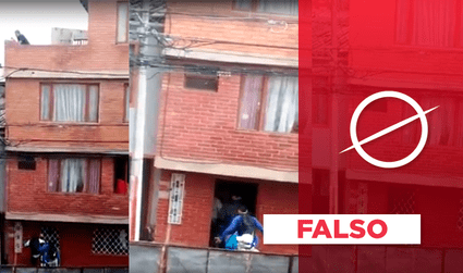 Es falso que video de personas robando una casa ocurrió en Perú 