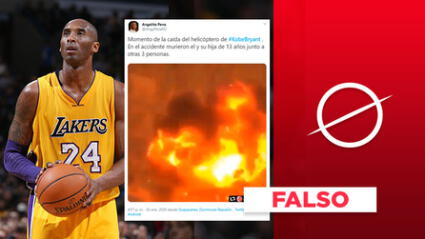 Kobe Bryant: Es falso que video de helicóptero muestre “el momento” del accidente