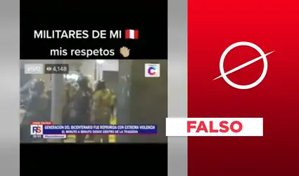 No, este video no pertenece a la actual crisis política en el Perú