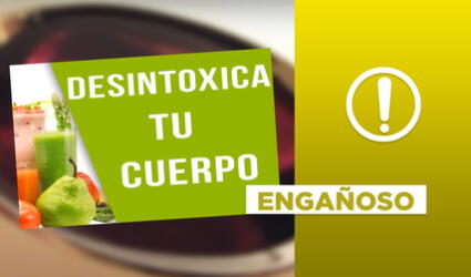 Es engañoso que tomar bebida de ciruelas y dátiles hervidos “desintoxica el cuerpo”