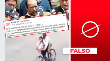 Es falso que el ‘Monstruo de la bicicleta’ salga libre: fue condenado a cadena perpetua
