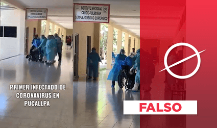 Es falso que vídeo de mujer con coronavirus fue grabado en Pucallpa: ocurrió en Honduras