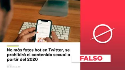 Es falso que Twitter prohiba la pornografía a partir del 2020
