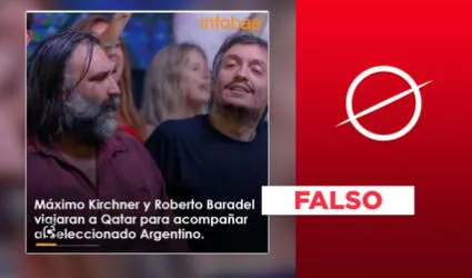 Es falso que Infobae reportó un viaje de políticos argentinos a Qatar 2022