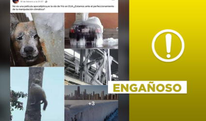 No, fotos de ambientes congelados no son de “la actual ola de frío en EE. UU.”