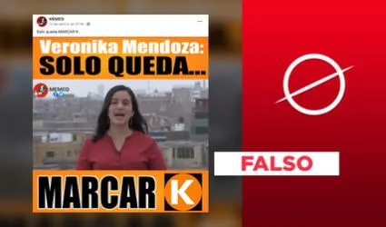 Es falso el video de Verónika Mendoza llamando a votar por Keiko Fujimori