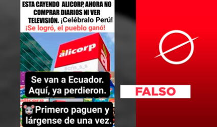 Es falso que Alicorp “se va a Ecuador” y dejará de invertir en Perú