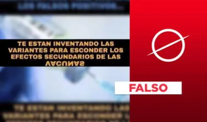 Es falso que las variantes del SARS-CoV-2 son “efectos secundarios de las vacunas”