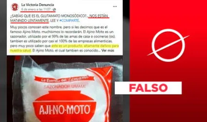 No, el glutamato monosódico no es “altamente dañino” para la salud