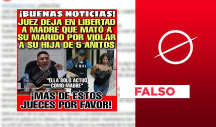 Es falso el post sobre juez que otorgó libertad a mujer detenida por asesinato en Guatemala