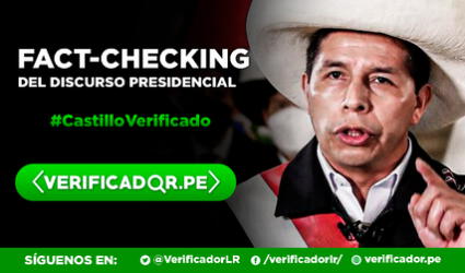 Pedro Castillo: verificación del discurso del presidente durante el mensaje a la nación por 28 de julio