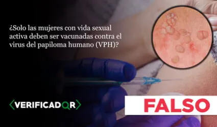 Es falso que solo las mujeres con vida sexual activa deben ser vacunadas contra el virus del papiloma humano