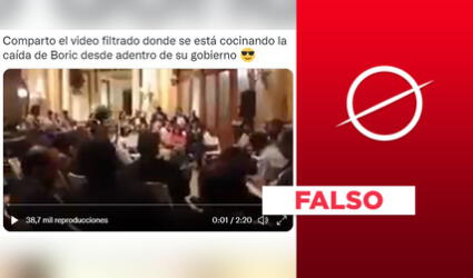 No, video no evidencia cómo se “cocina” la salida de Gabriel Boric del Gobierno de Chile