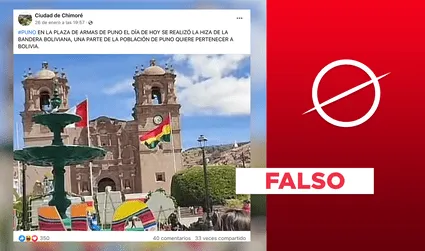 Puno no izó la bandera de Bolivia porque “una parte de la población ya no quiere pertenecer a Perú"