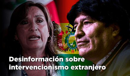 La desinformación sobre el intervencionismo extranjero