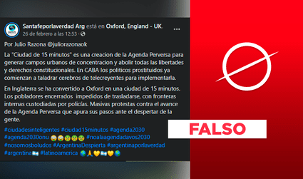 No, la ciudad de 15 minutos no propone “encerrarte” en tu barrio