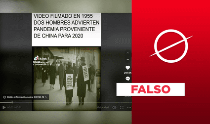 No, este video no es prueba de una predicción en 1955 sobre la pandemia de COVID-19