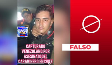 El hombre del video no fue detenido en Tacna por el asesinato de carabinero en Chile