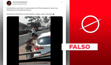 No, video viral no muestra a venezolano asaltando vehículo ni tiene relación con la crisis en la frontera