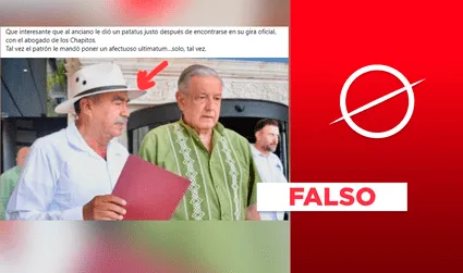 AMLO no aparece en foto con el abogado de los hijos del 'Chapo' Guzmán