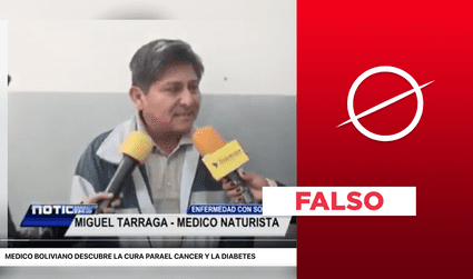 No, el tratamiento para curar el cáncer de “médico boliviano” no ha sido probado