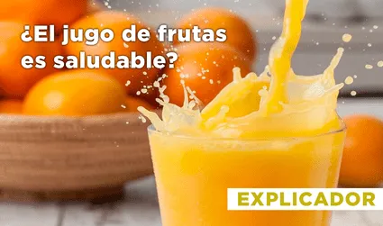 ¿Los jugos de fruta son buenos para la salud?