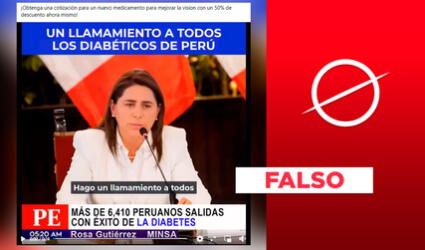 Exministra de Salud no asegura en video viral “curar” la diabetes con un programa nacional